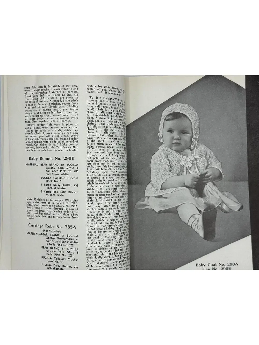 Vintage 1930s Knitting Pattern Booklet, Bucilla Daisy Knitter Creations